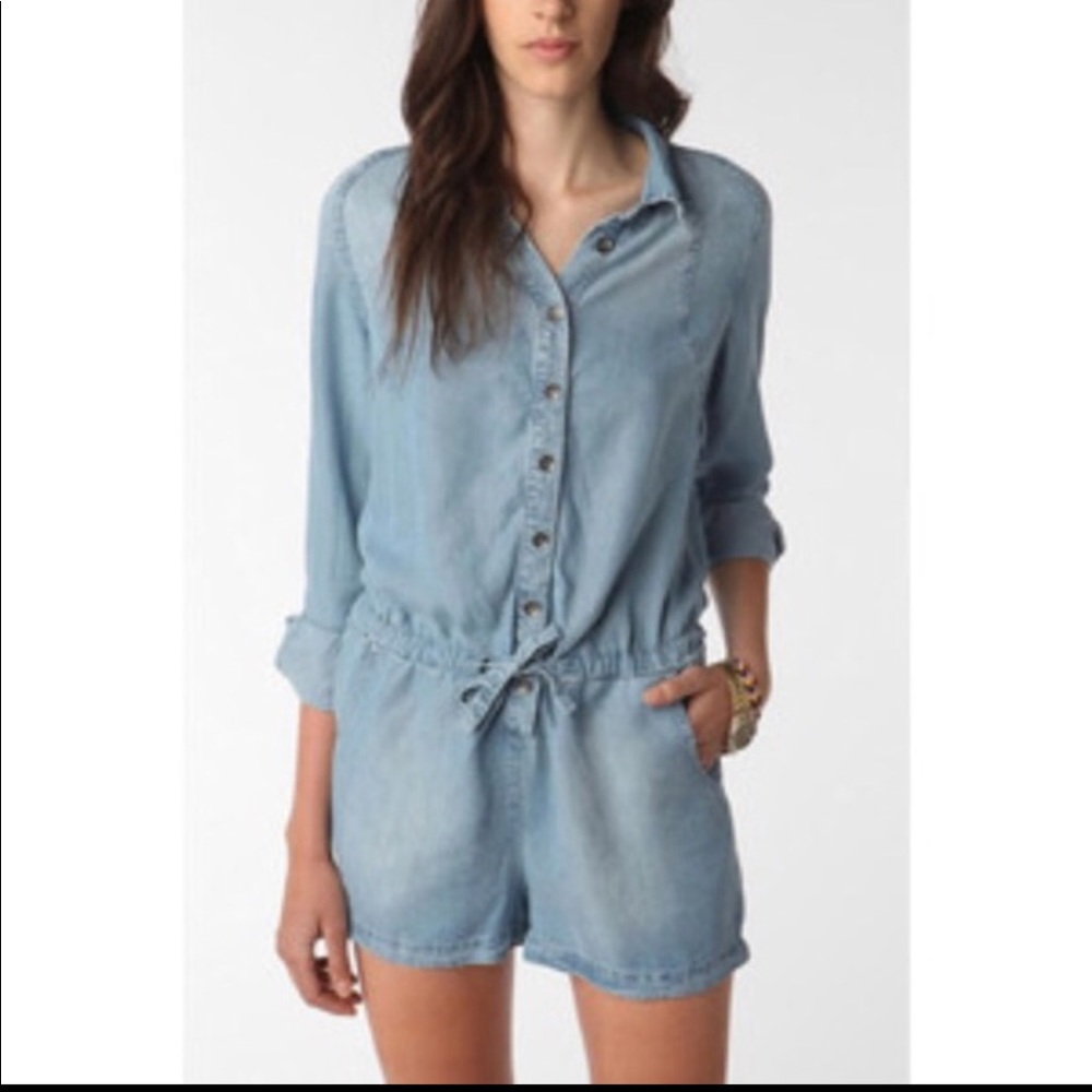 Staring at Stars denim romper